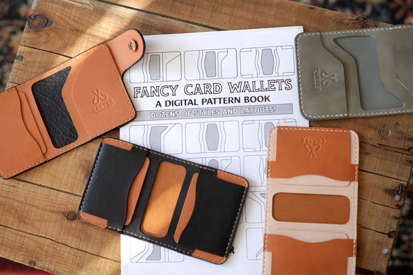 Digital Pattern Book: Fancy Card Wallets