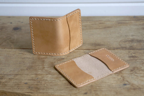 Standard Folded Card Wallet (Saddle Tan) Standard Folded Card Wallet (Saddle Tan)