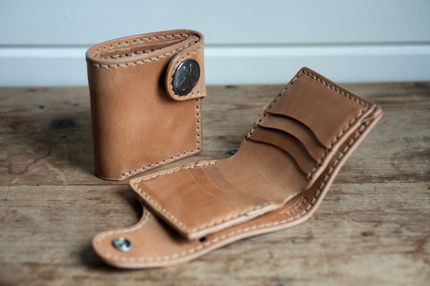 Snap Wallet (Saddle Tan)