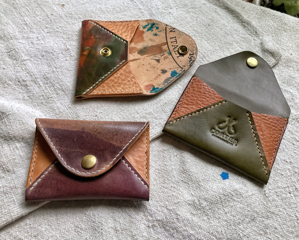 Envelope Wallet Pattern PATTERN: Double Envelope Wallet | Corter Leather & Cloth