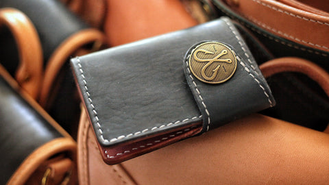 PATTERN: Travel Wallet  Corter Leather & Cloth